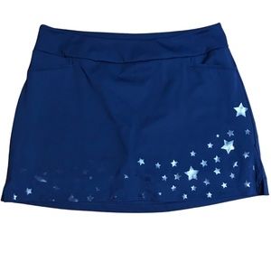 ADIDAS NAVY SKORT WITH POCKETS